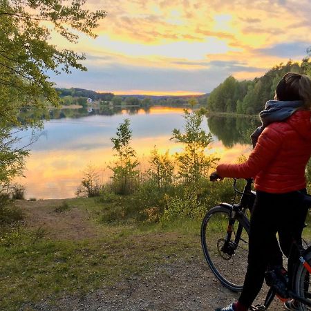 Ferienwohnung Schwalbennest Am Igelsbachsee Absberg Exteriér fotografie