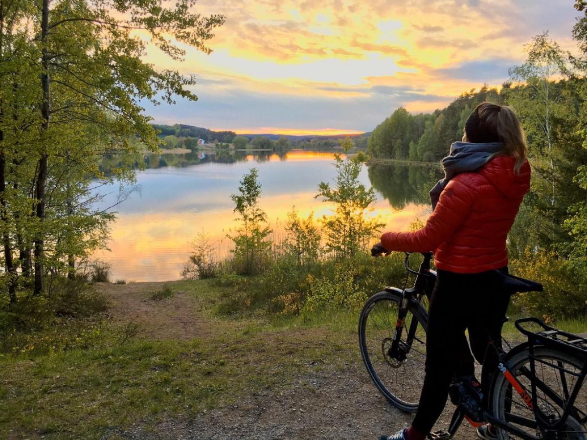Ferienwohnung Schwalbennest Am Igelsbachsee Absberg Exteriér fotografie